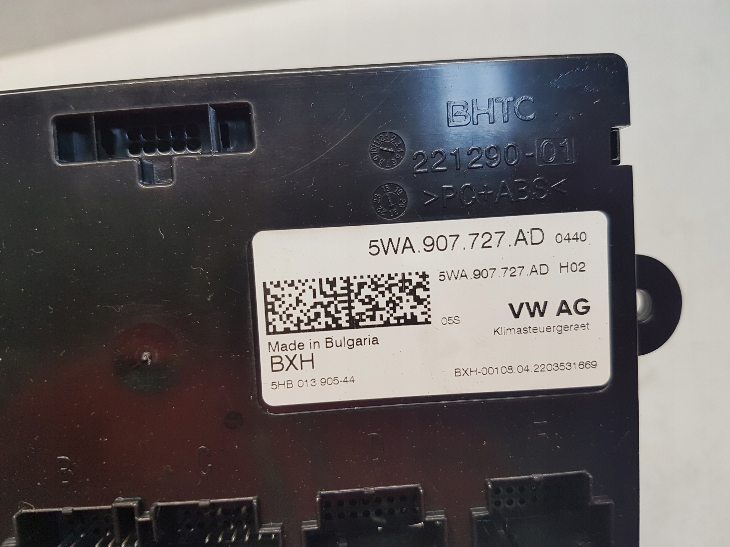 LEON IV 5FA modul bedienteil klimaanlage