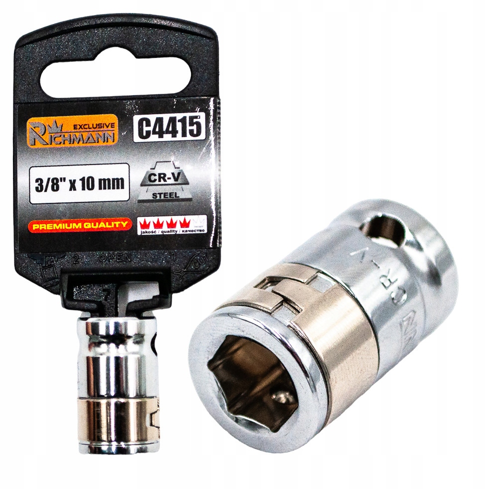 

Adapter 3/8" x 6-kąt 10mm Richamnn C4415