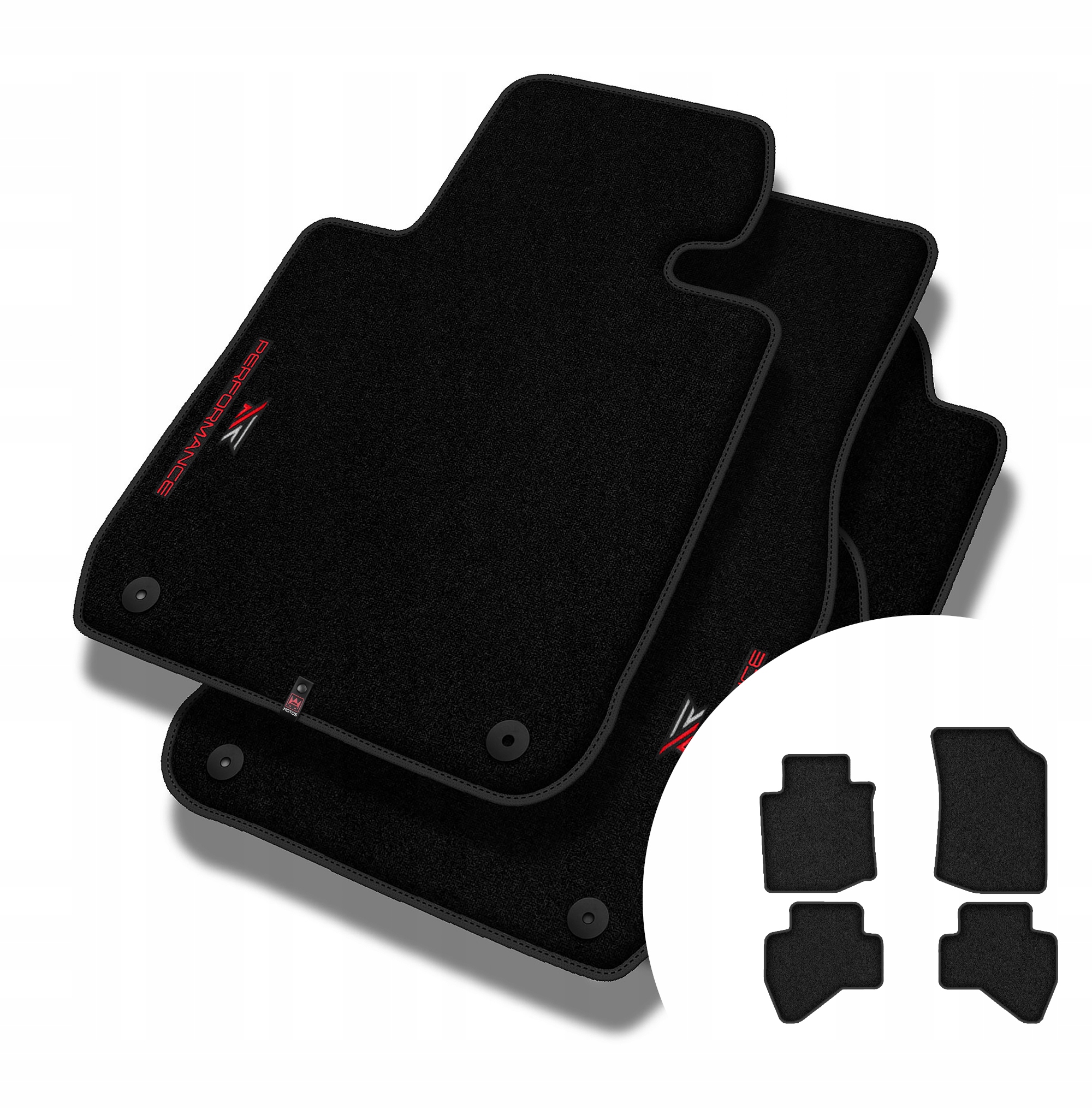 Velúrové koberčeky Performance Premium pre Toyota Aygo I 2005-2014
