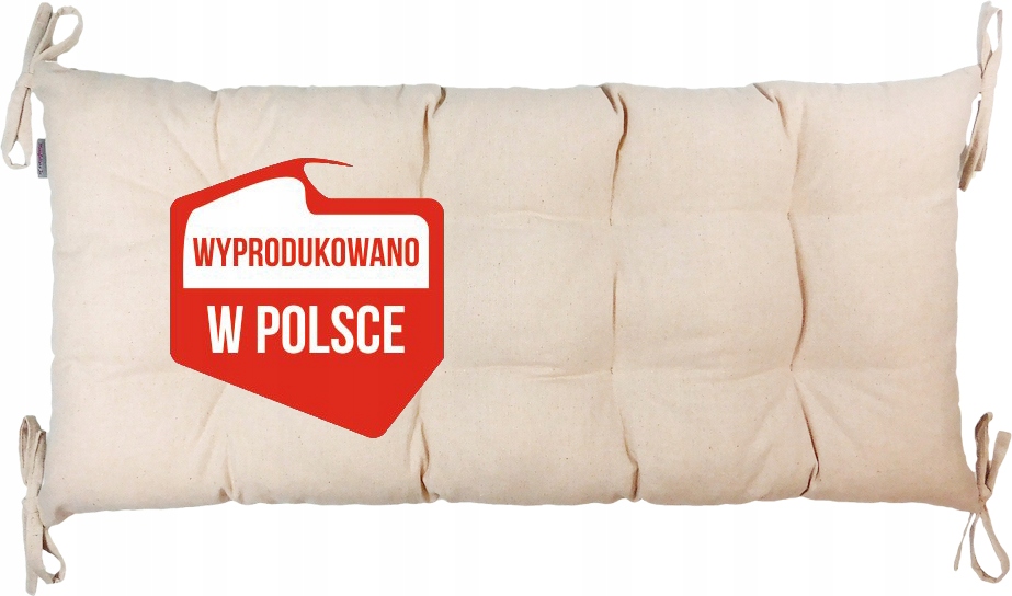 Poduszka na bujak Montessori 90x40 cm - niebieska Materiał tkanina