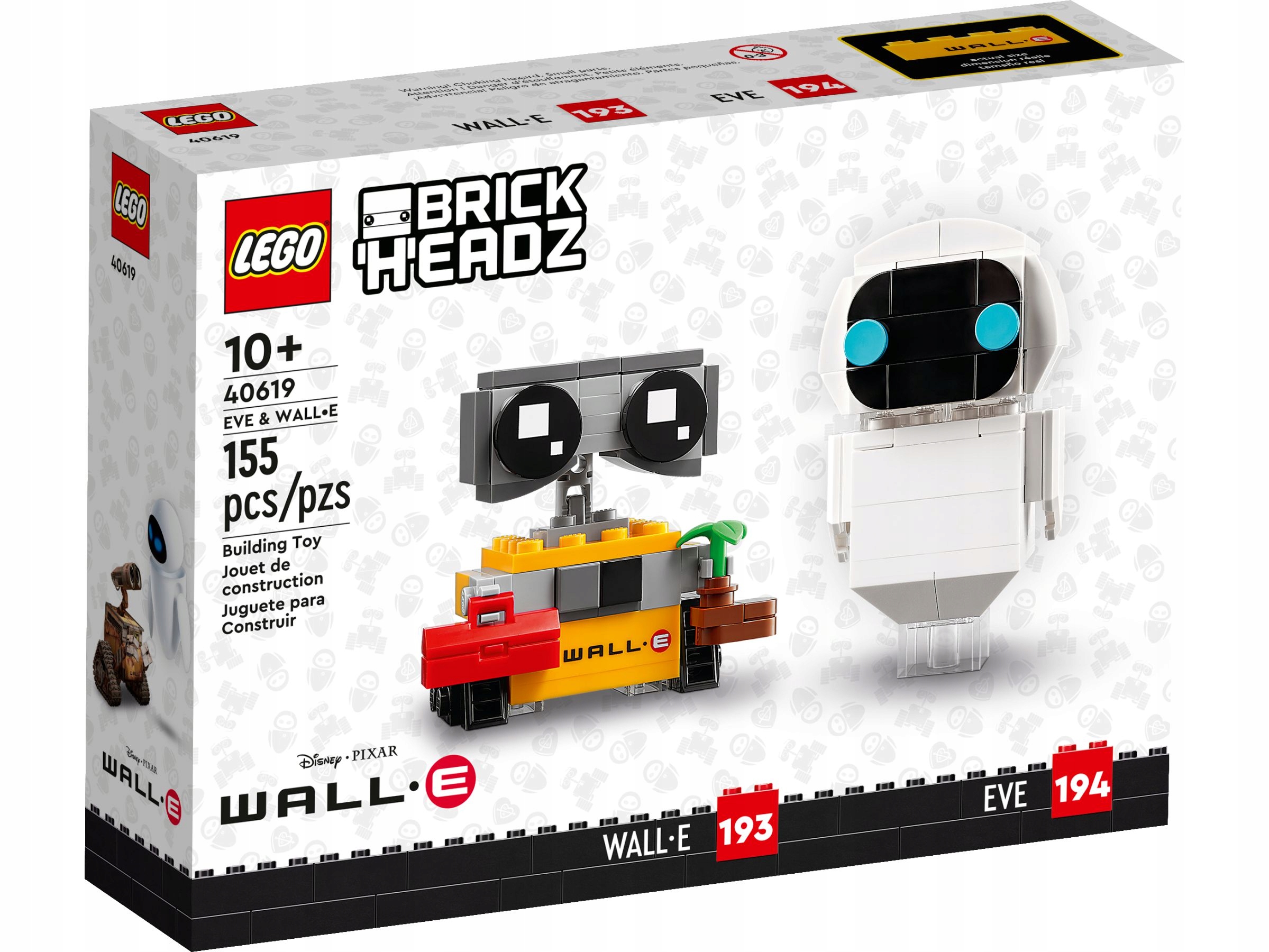 Lego BrickHeadz Disney 40619 Ewa i Wall-e