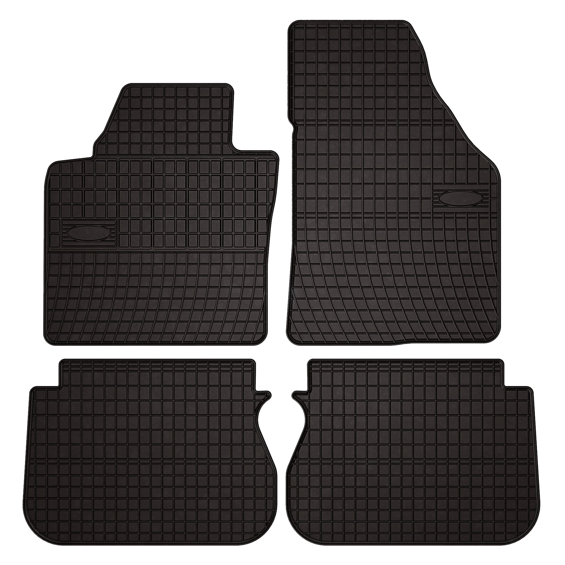Gumové autokoberce pro automobily Volkswagen Caddy 2K Fl minivan (2010-2015)