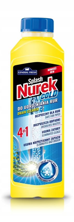 

Nurek granulki do udrożniania rur 4w1 200g