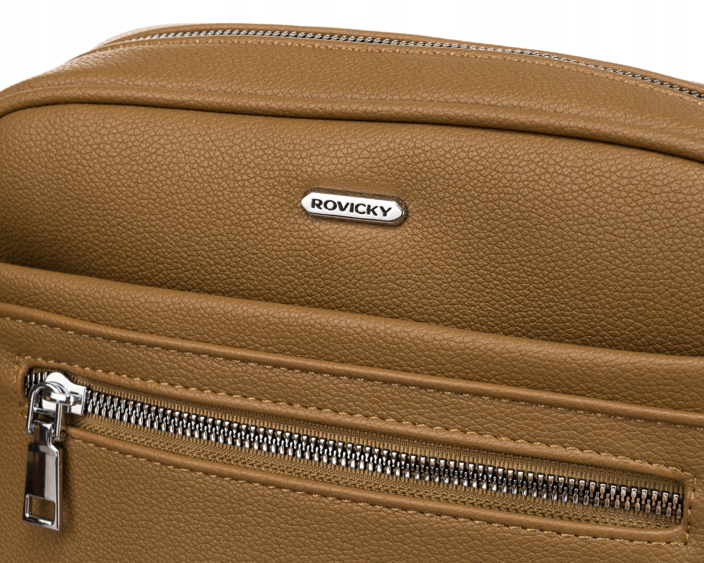 Torebka damska crossbody listonoszka mała torba na ramię ROVCKY Wielkość mała (nie mieszcząca A4)