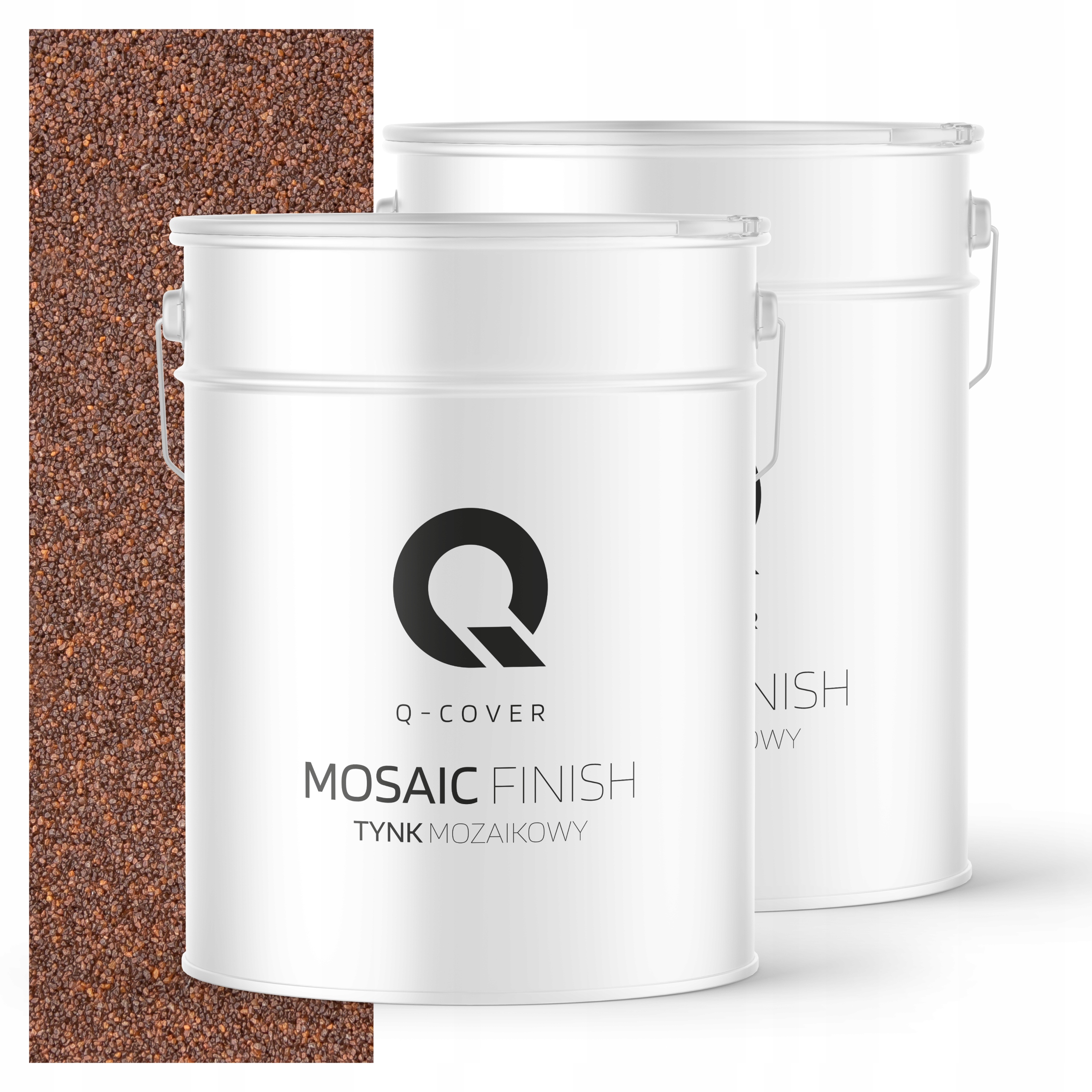 Mozaiková Omítka Mozaika 25 Kg Hnědá, Tmavě Hnědá, M72, Ozdobná, Prémiová Barva