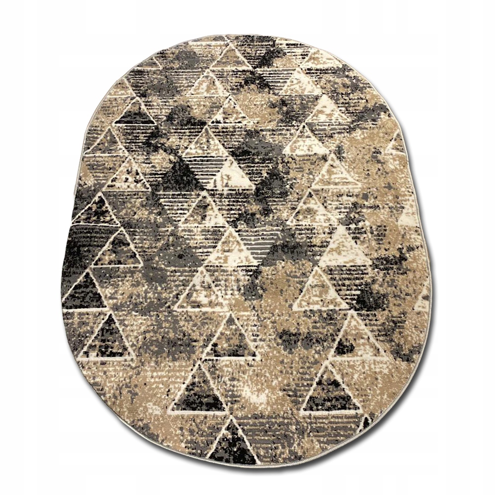 Módní Hustý Koberec 140x190 Oválný Velký Výběr