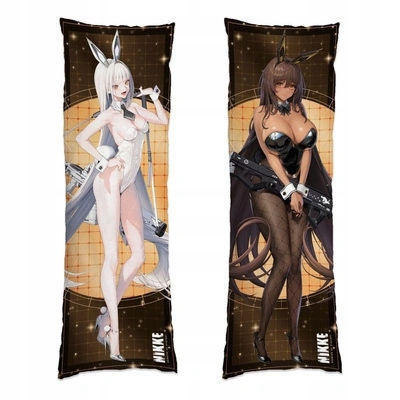 Povlak na polštář Goddess of Victory Dakimakura Blanc & Noir 150 x 50 cm