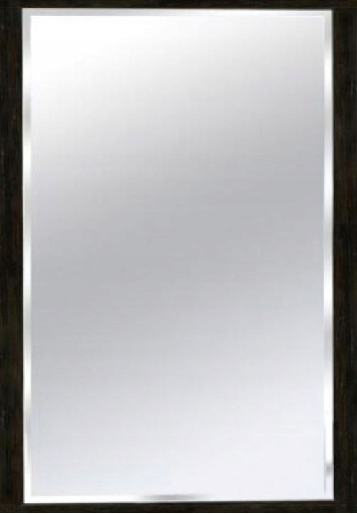 

Lustro łazienkowe Nastro Nero czarne szkło 55x75