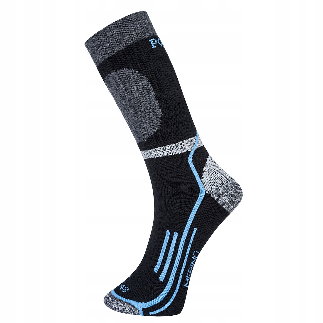 

Skarpety zimowe Merino Portwest Czarny 44-48