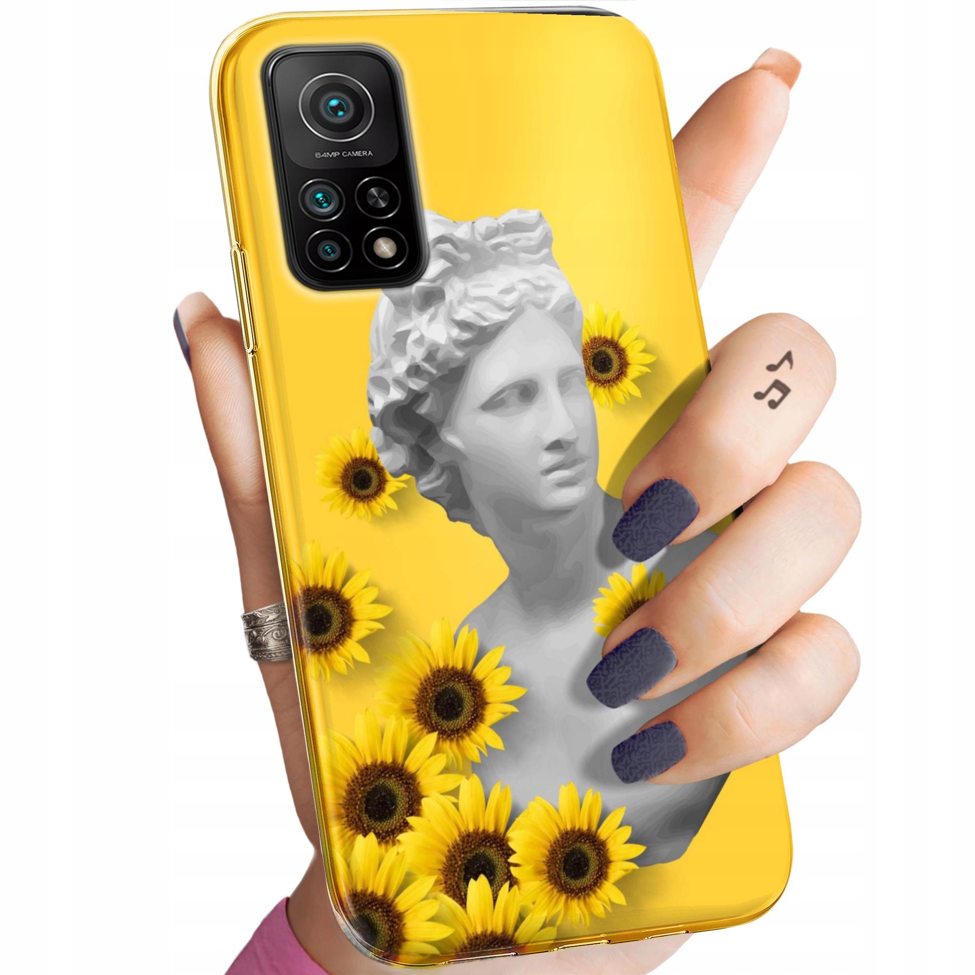 Etui Do Xiaomi MI 10T Pro 5G Żółte Słoneczne Yellow Obudowa Pokrowiec