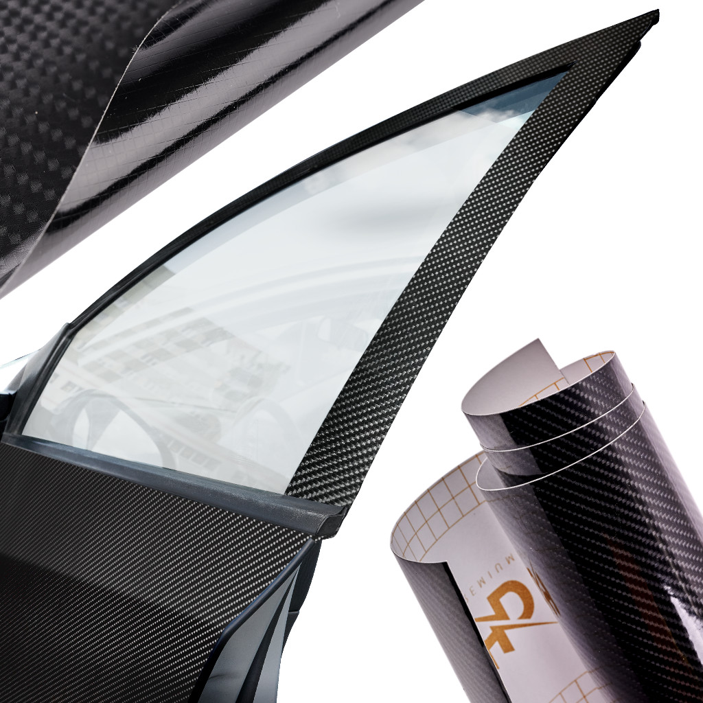 Fólia rolka karbónová 5D čierna 1,52x18 m