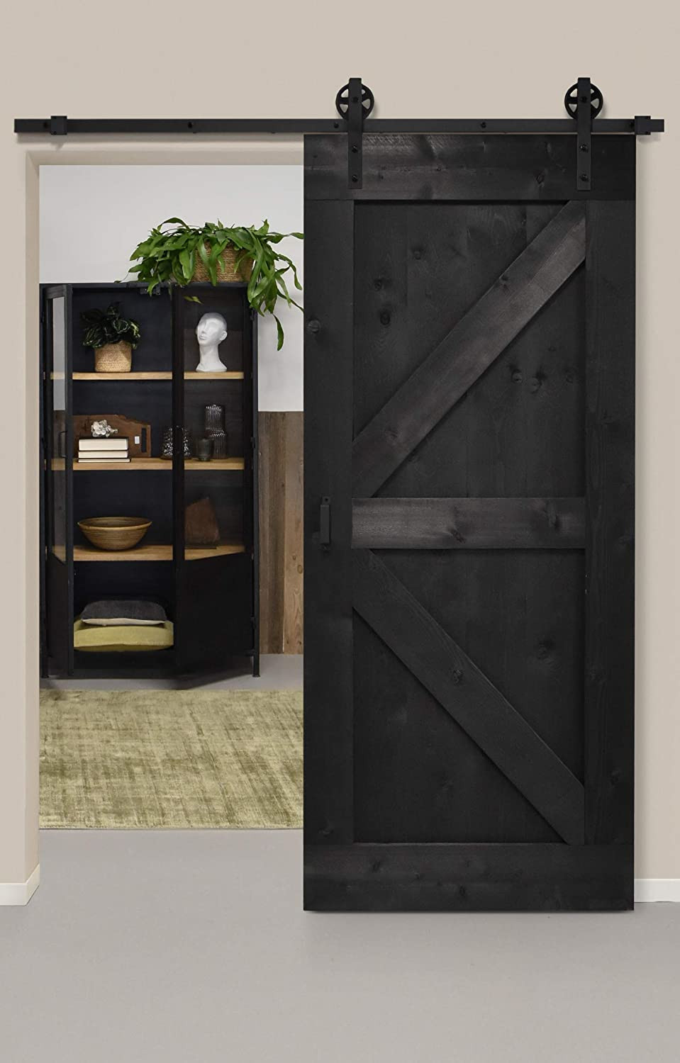 SYSTEM DRZWI PRZESUWNYCH BARN DOOR LOFT RETRO 2m Marka WDB