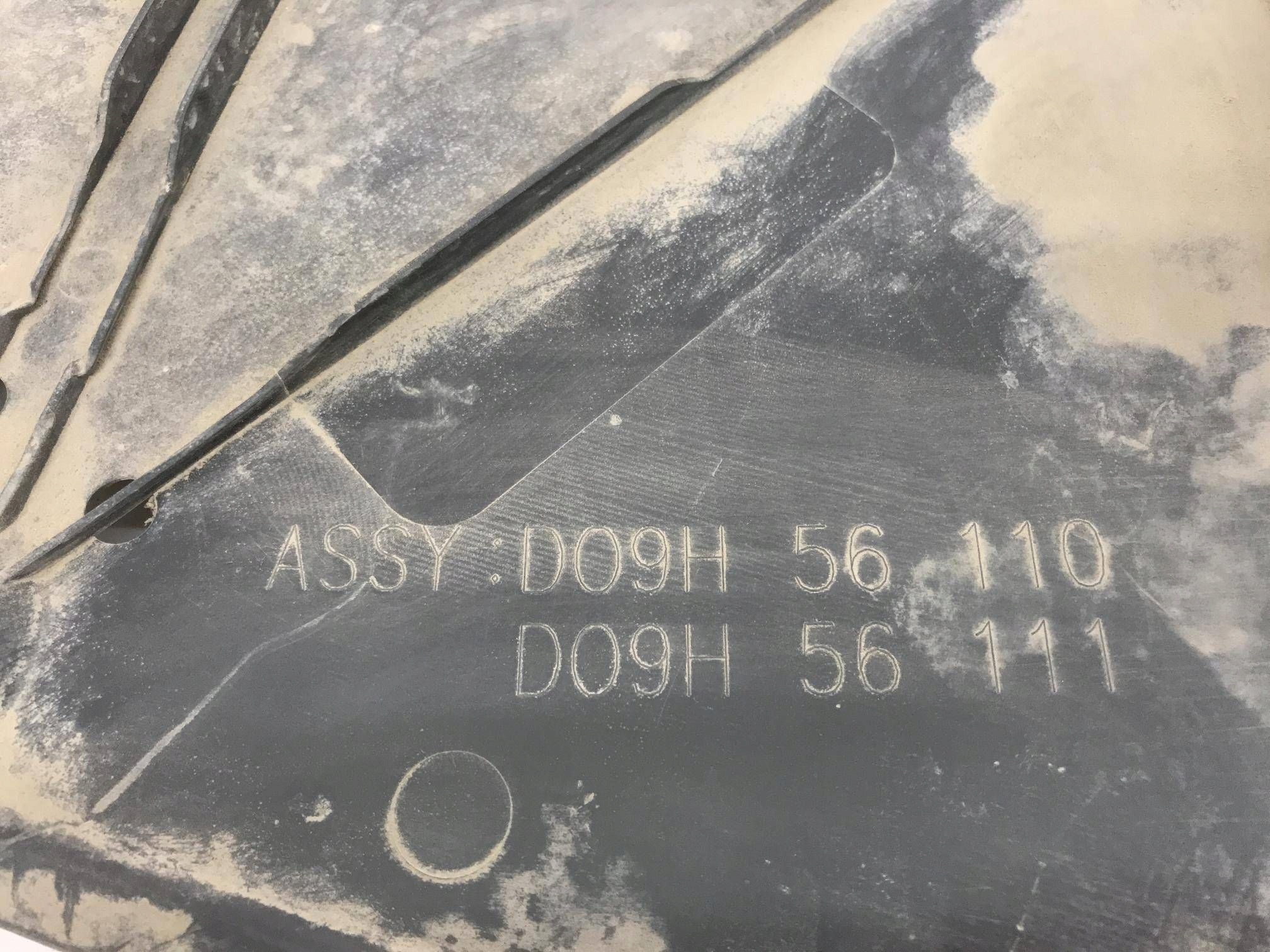Mazda 3 III 2015 cover lower of the engine D09H56110
