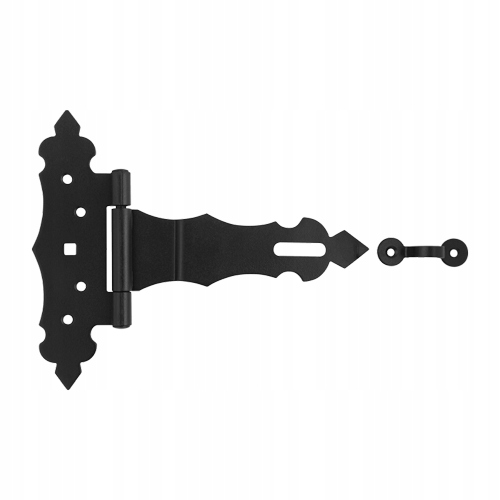 

Zawias ozdobny z zamknięciem 150mm czarny