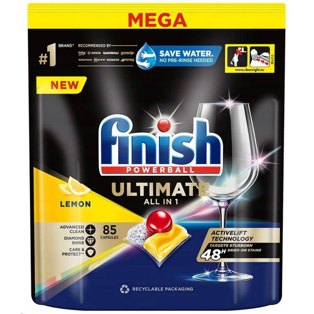 Levně Finish Ultimate 85 tablet kapsle do myčky
