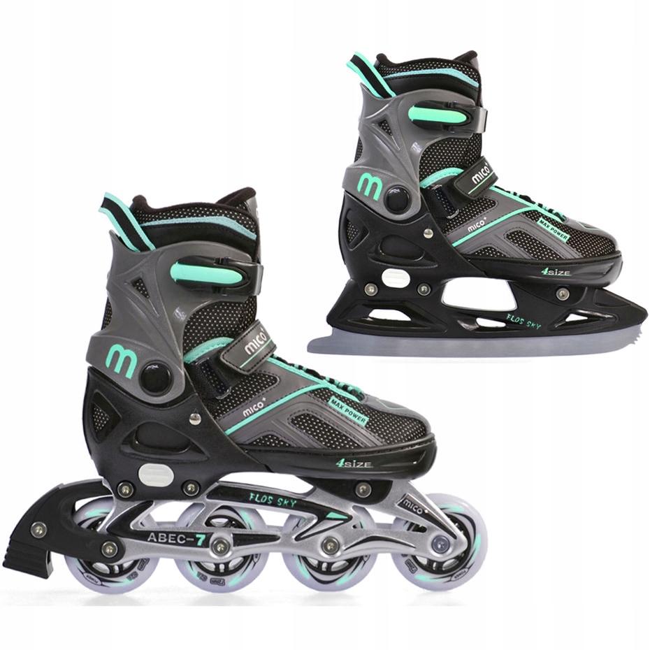 

Łyżworolki Mico Flos Sky 2w1 roz. 37-40