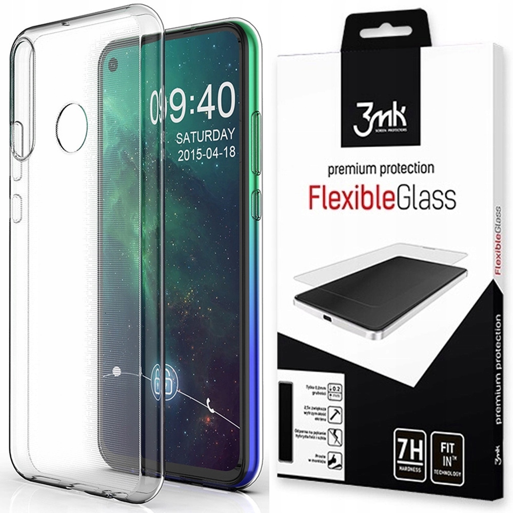 

Etui Spacecase Air Do Huawei P40 Lite E +szkło 3MK