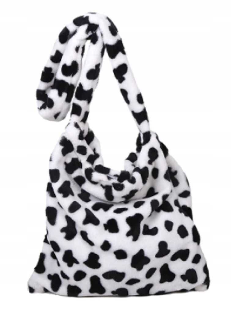 

Torba Młodzieżowa Na Ramię Krowa Miś Polar Miękka