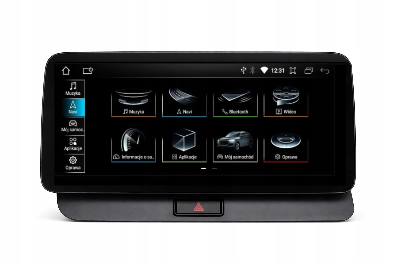 Radio Nawigacja Gps Audi Q5 2009-2017 Carplay Android Auto Audi Multimedia