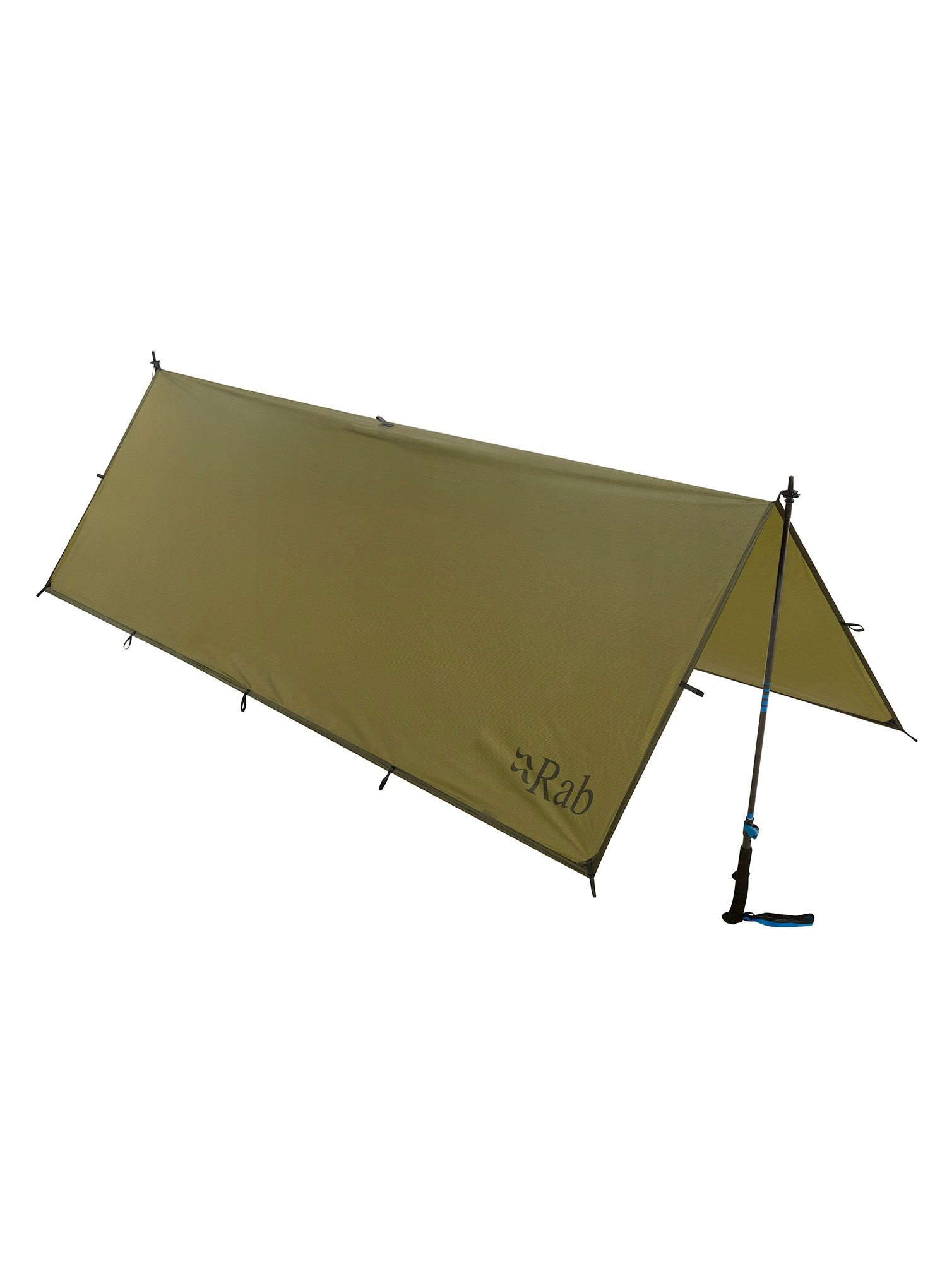 Turistický tarp pro 1 osobu Rab SilTarp 1 olivový