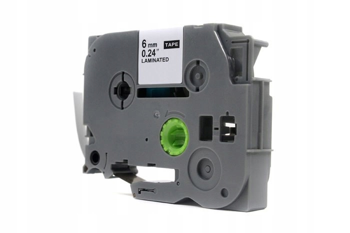 Taśma JetWorld Niebieski na Przezroczystym Zamiennik Brother 6mm x 8m TZe-1