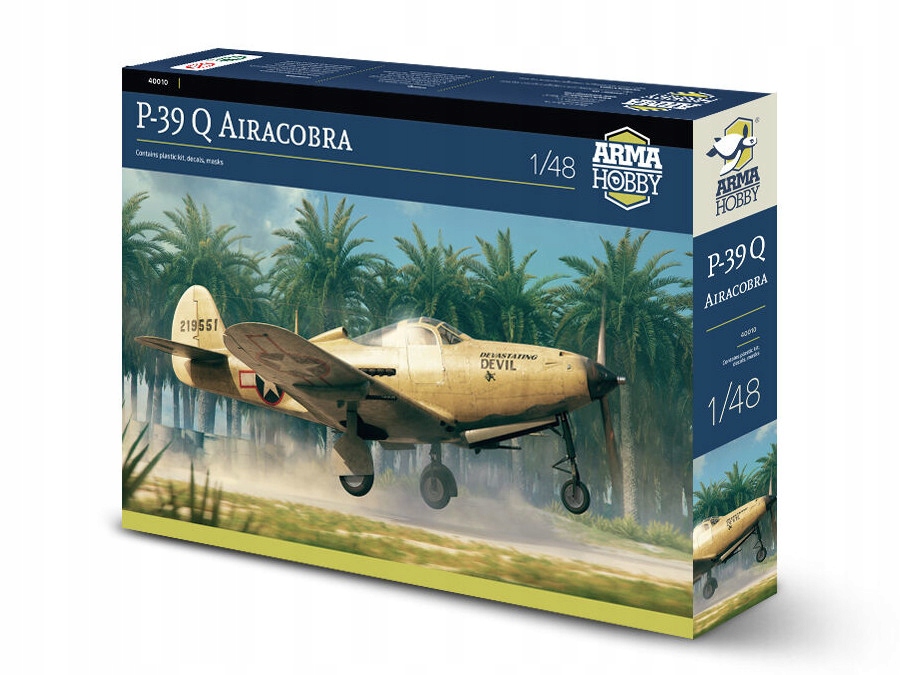 Letadlo Bell P-39Q Airacobra model 40010 Arma Hobby