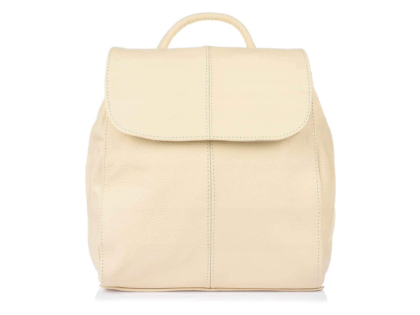 

Plecak Skórzany damski Polski mały B5 z klapą