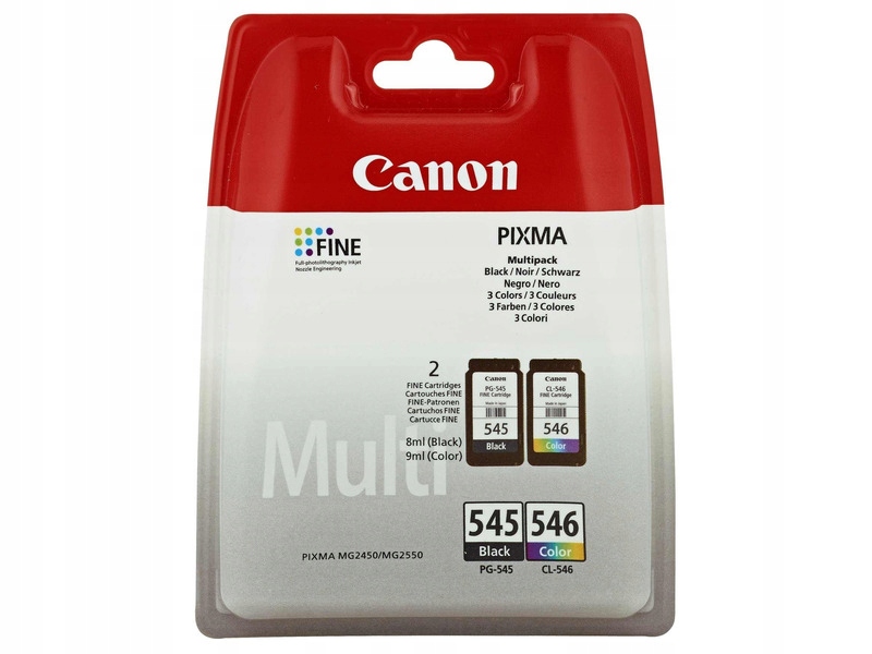 

Zestaw tuszy Canon PG545/CL546 Oryginał