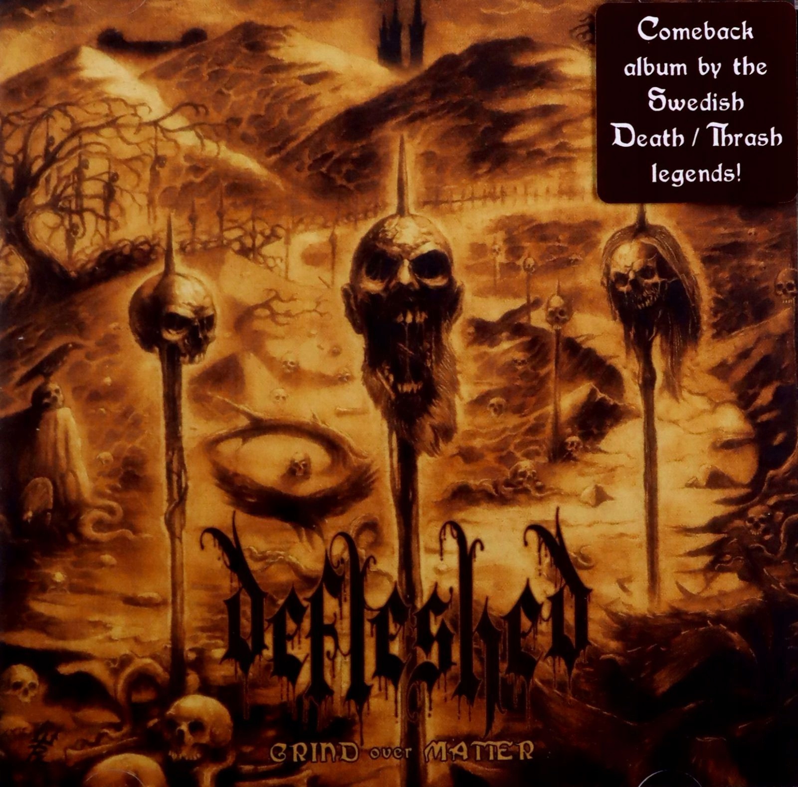 Defleshed: Grind Over Matter (CD)