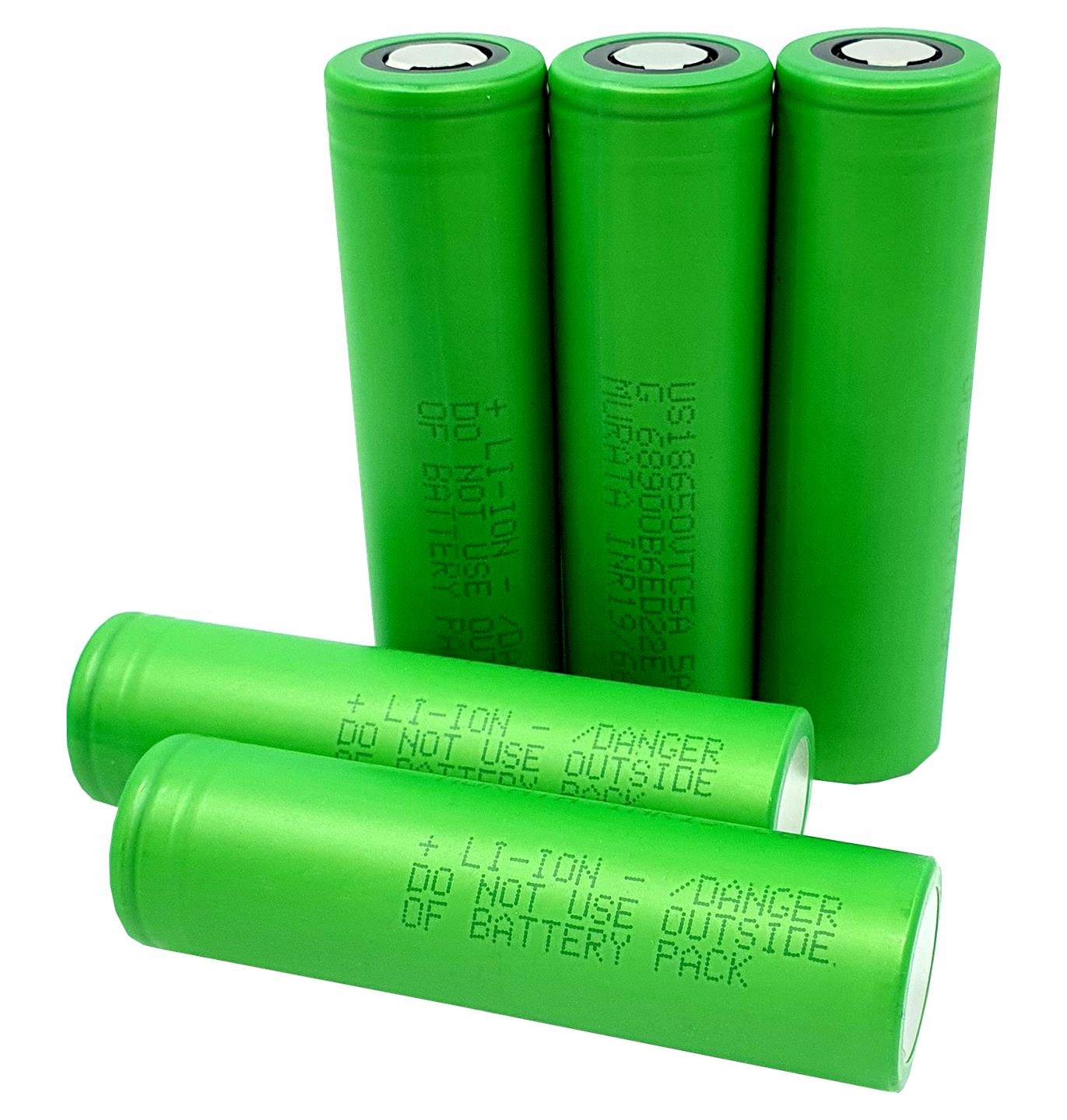 5x články Sony Murata US18650 VTC5A 2600 mAh