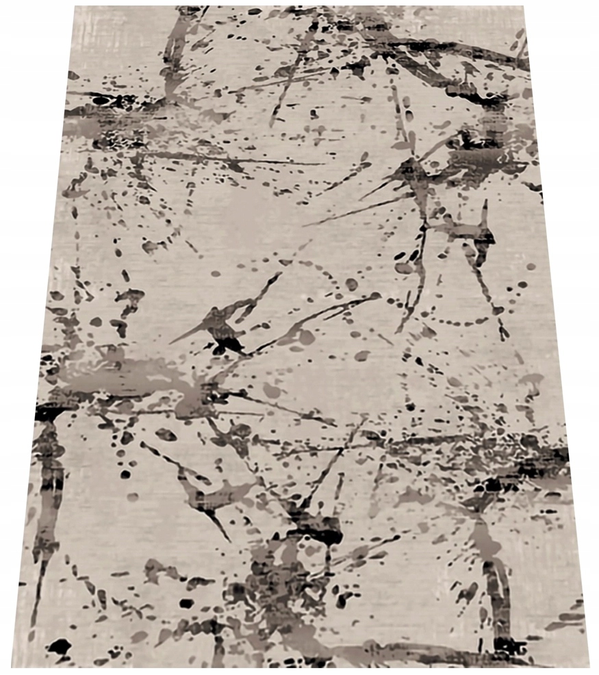 Koberec 120x180 Glamour Beige Do Obývačky Moderný Mramor Módny