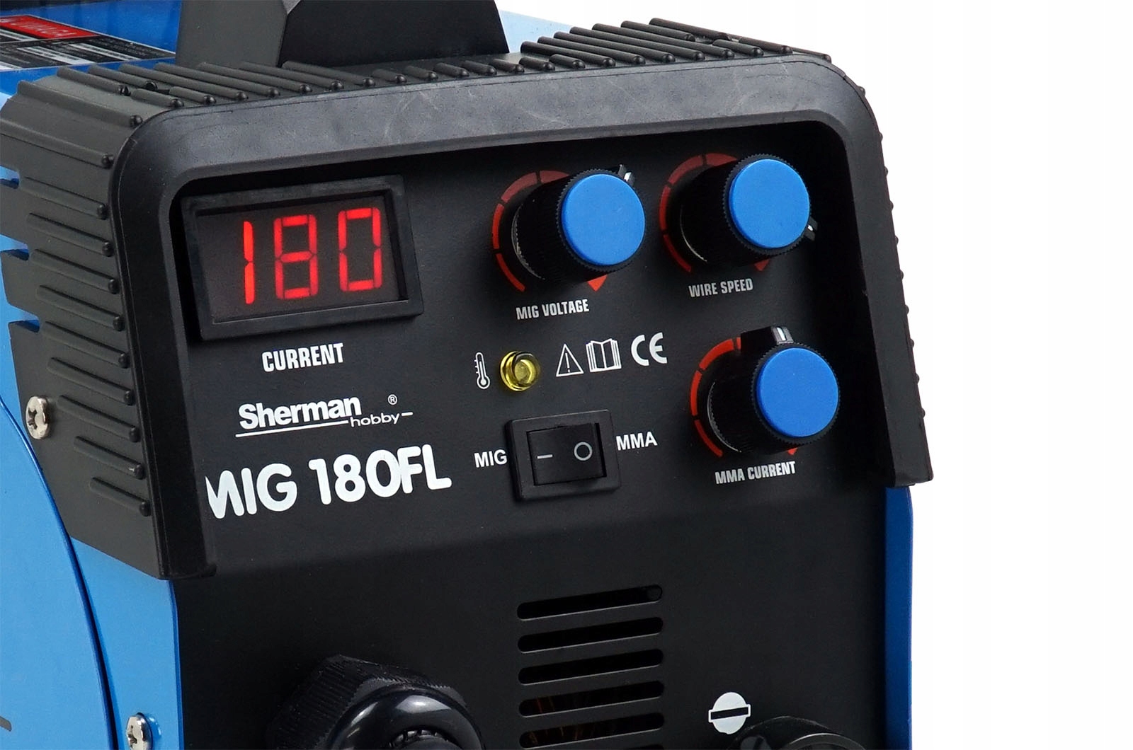 Spawarka MIGOMAT Sherman MIG 180A MMA FLUX 230V EAN (GTIN) 5904624017978