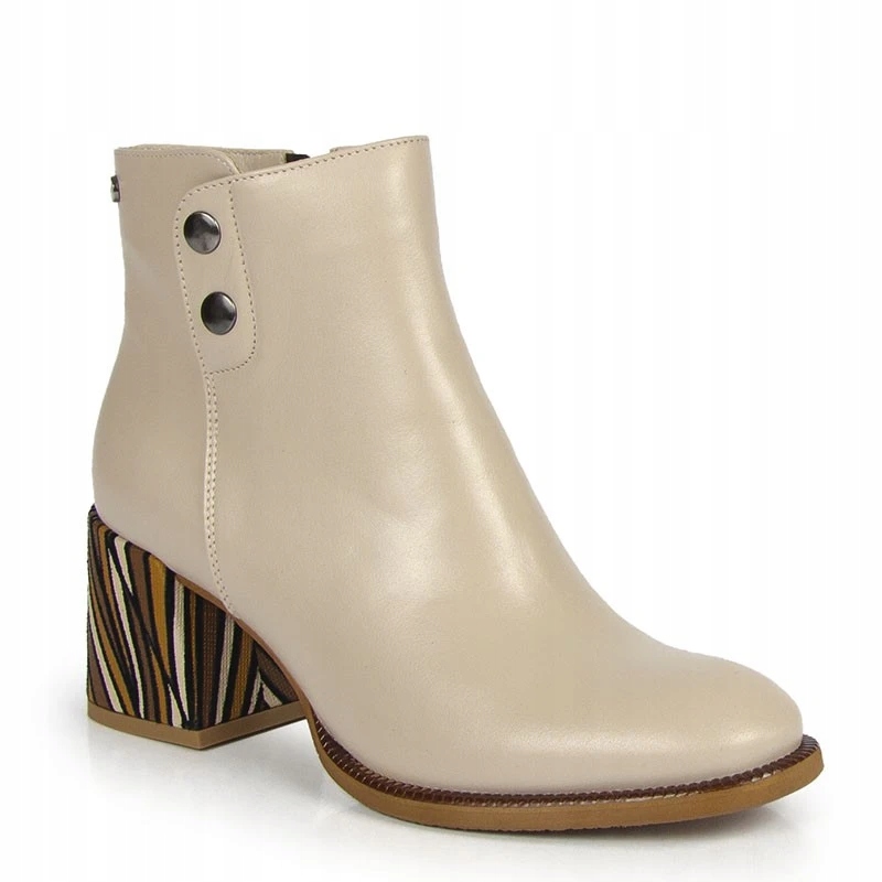 Visconi 2956538/146 Béžové Kotníkové Boty 39