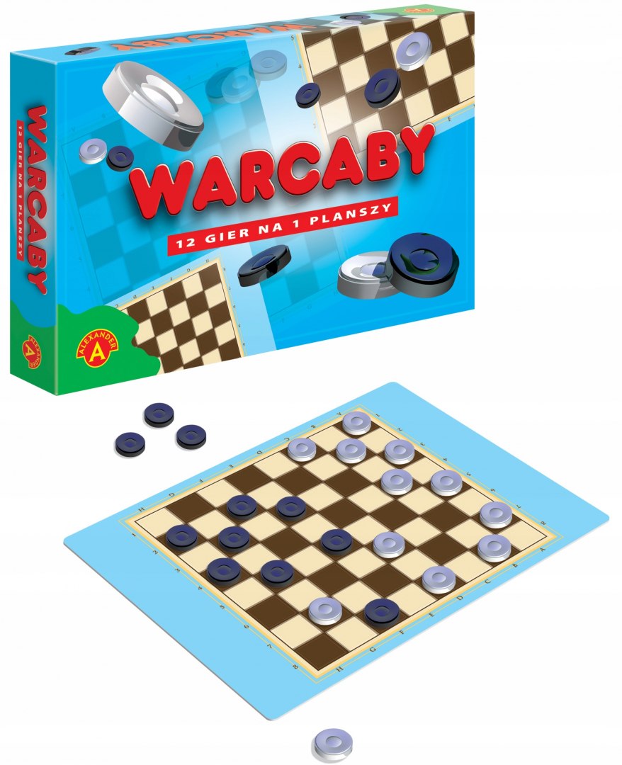 Gra Planszowa Strategiczna Warcaby Alexander Producent Alexander