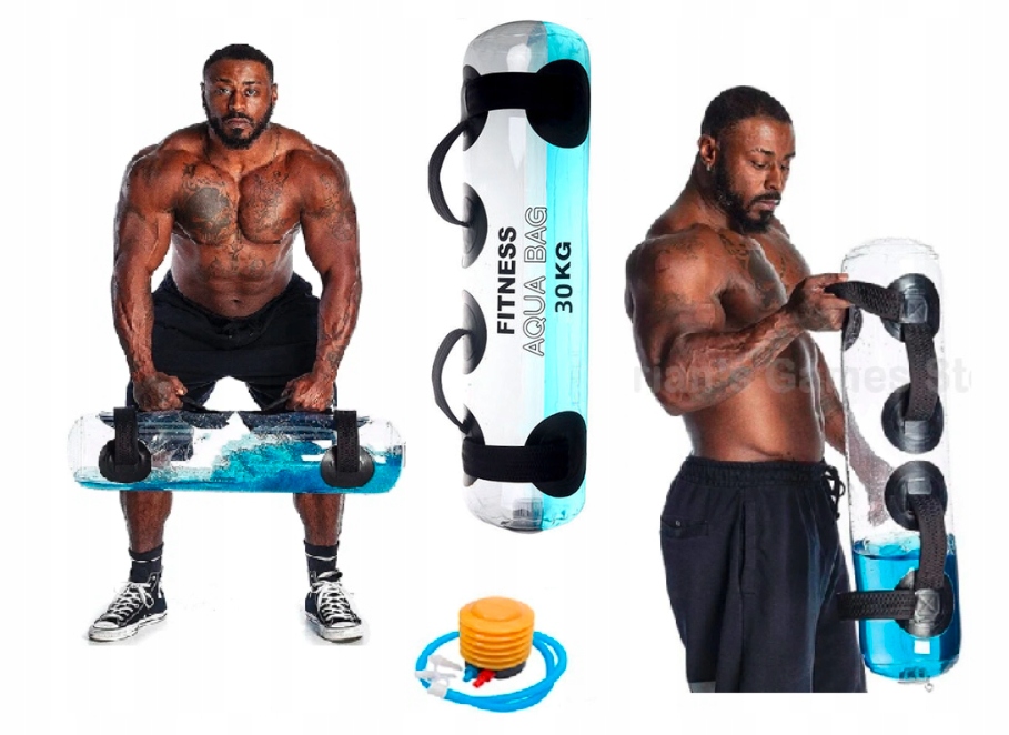 Tréninková taška na cvičení 30 kg pumpa naplněná vodou Vodní vak