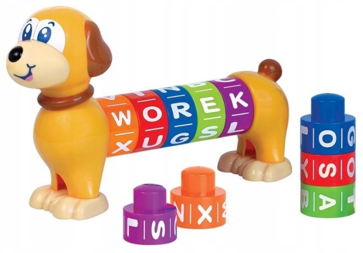 Zabawka edukacyjna Literkowy Piesek DUMEL