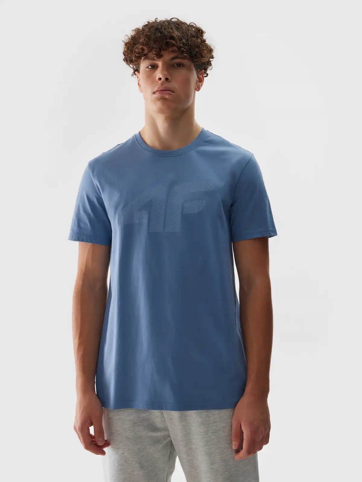 KOSZULKA MĘSKA 4F T-SHIRT SPORTOWY BAWEŁNA ZESTAW 2SZT. M Rozmiar M