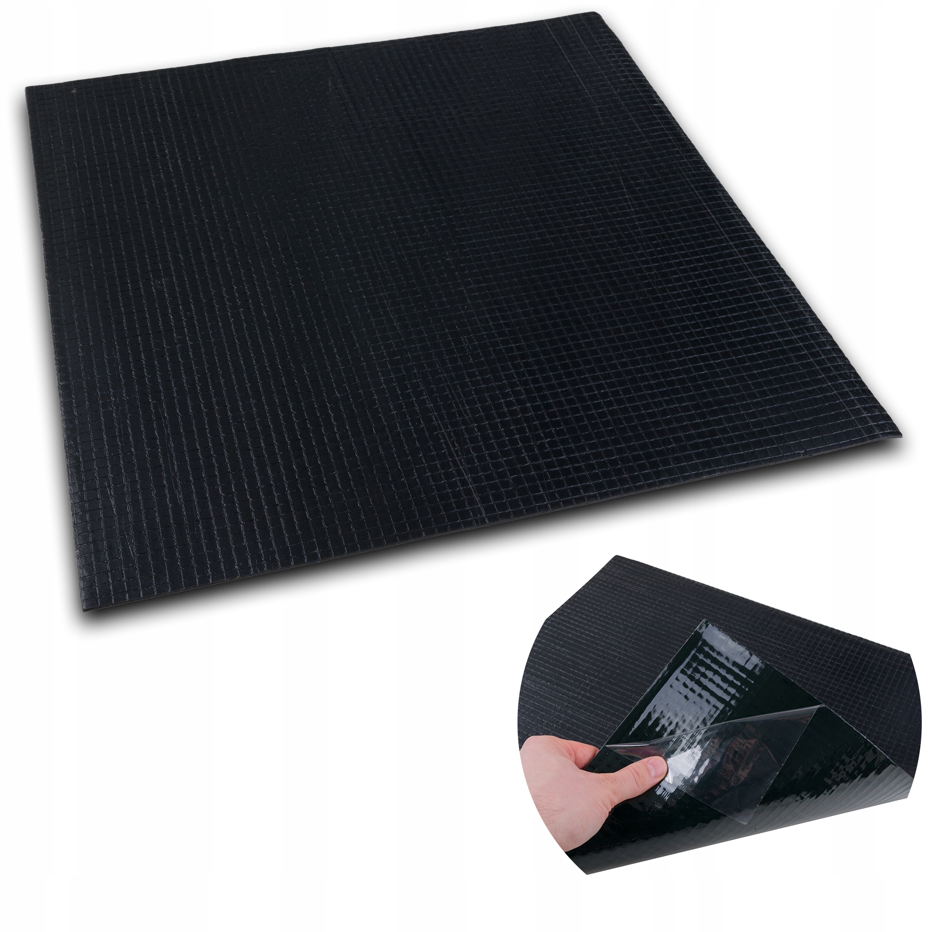 StP Mata 2mm bitumiczna wygłuszająca flex 50x50 cm samoprzylepna bitum