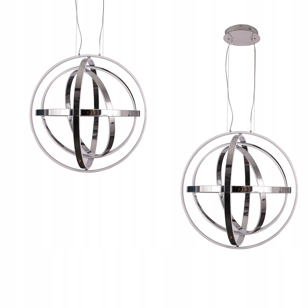 Závesná lampa Milagro Copernicus Chrom 260W Led teplá 3000K IP20