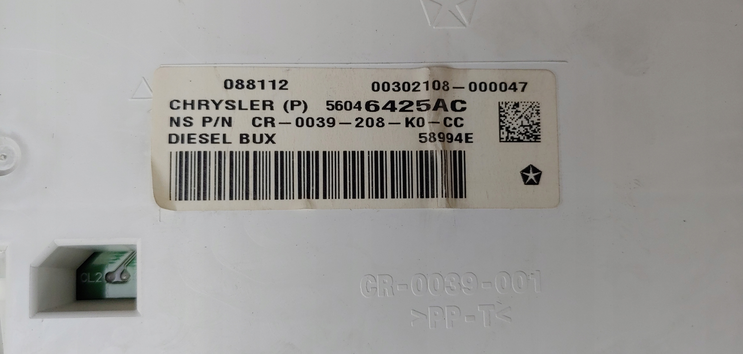 Jeep Cherokee J 56046425AC Screen Kombiinstrument Tacho - Thumbnail 4