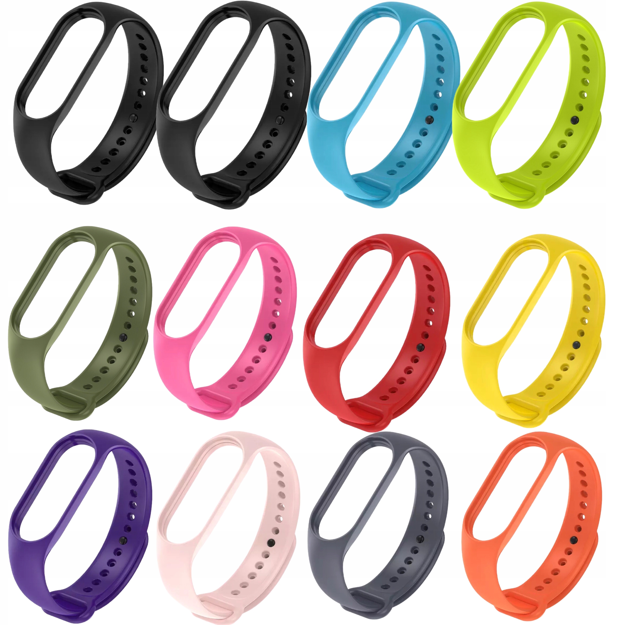 

Opaska Zamienna do Xiaomi MI Band 3 4 12szt