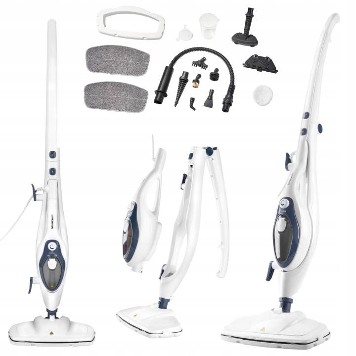 Silvercrest Sdm 1500 Mop Parowy Reczny Odkurzacz Parowy 2W1 1500 W