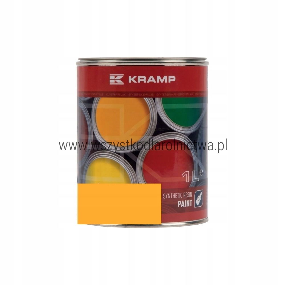 

Lakier farba Ral 1007 RAL1007 żółty narcyzowy 1L
