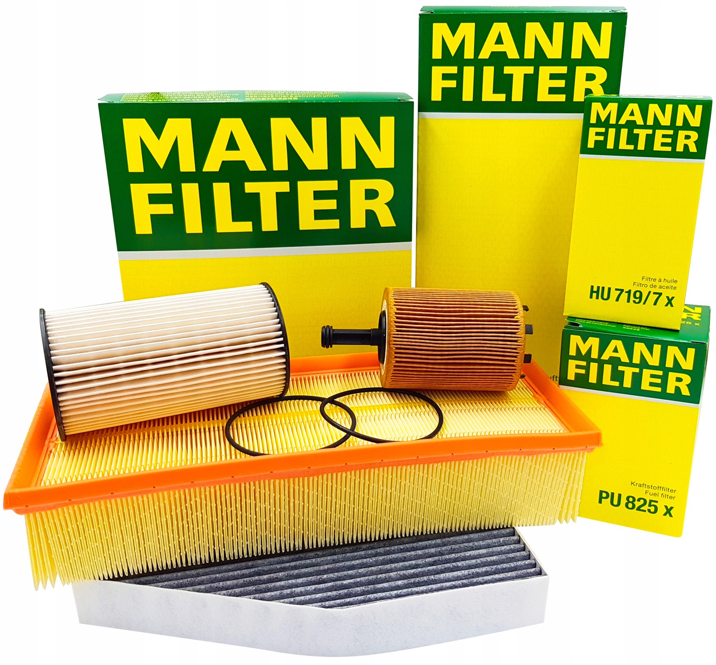 

Mann Zestaw Filtrów Vw Passat B6 1.9TDI 2.0TDI