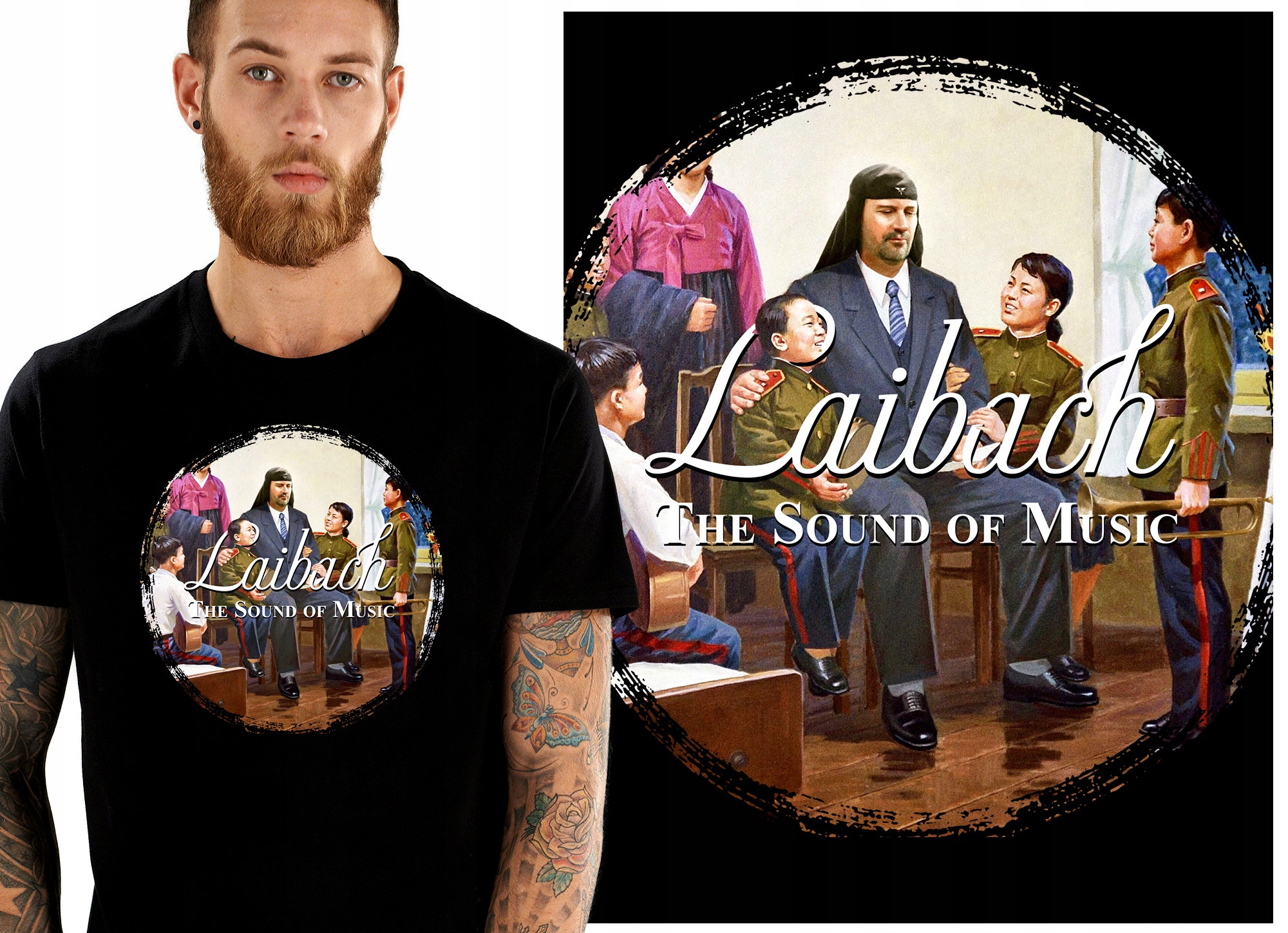 

Laibach Sound Of Music Opus Dei Koszulka Męska L