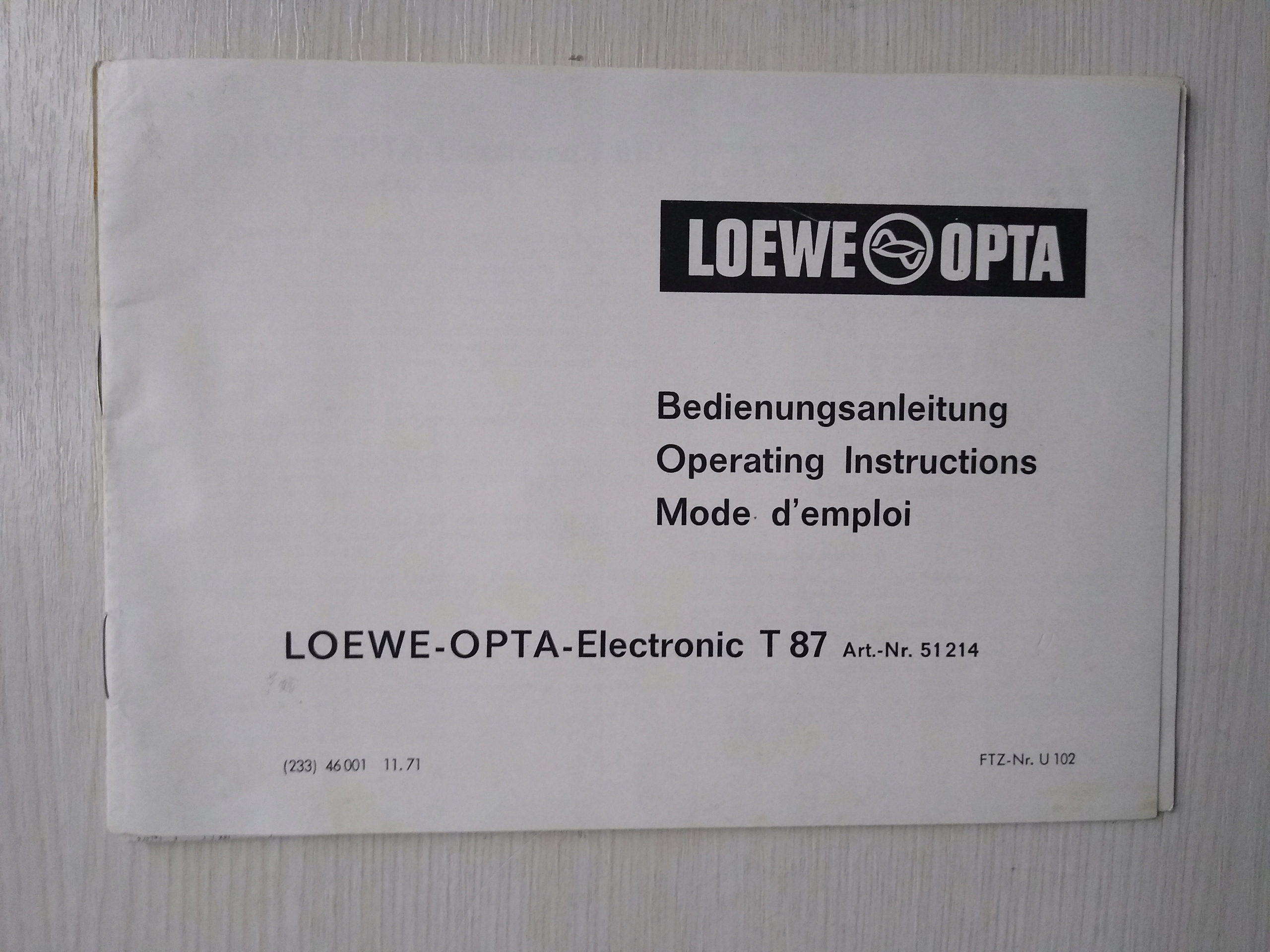 Radio LOEWE OPTA R154