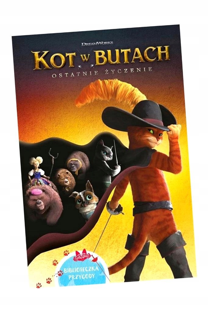 BIBLIOTECZKA PRZYGODY. KOT W BUTACH. OSTATNIE... CALA SPINNER, JESSICA MELT