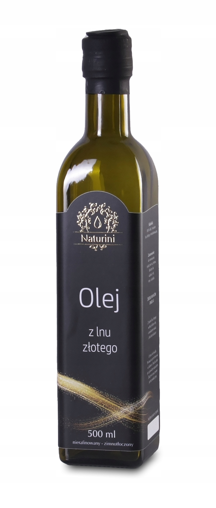 

Olej Z Lnu Złotego Świeżo Tłoczony 500ml dr Budwig