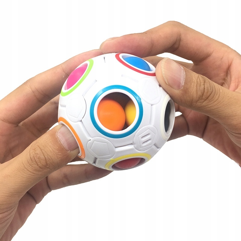 

Magiczna Kula Piłka Kostka Fidget Antystresowa