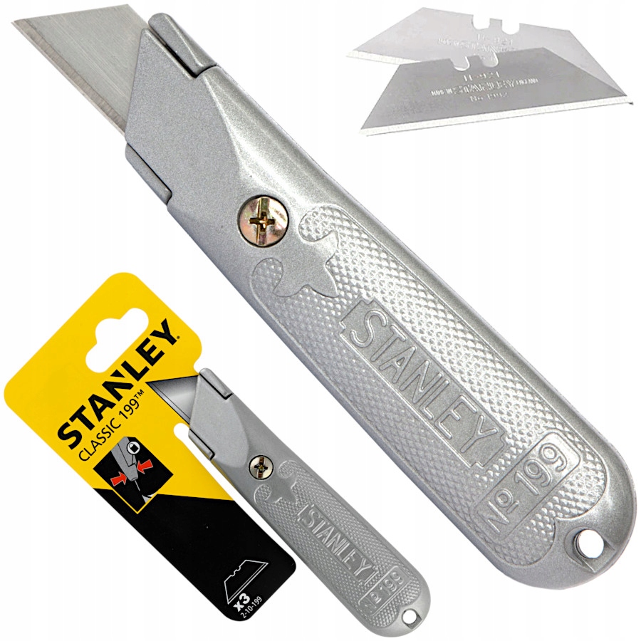 

Stanley 1-10-199 Nóż metalowy z ostrzem stałym